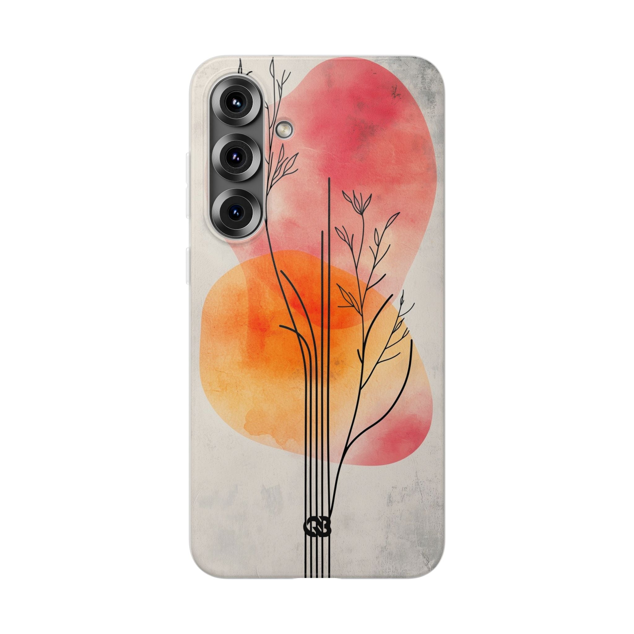 Crimson Bloom Lineage · Soft Phone Case for Samsung