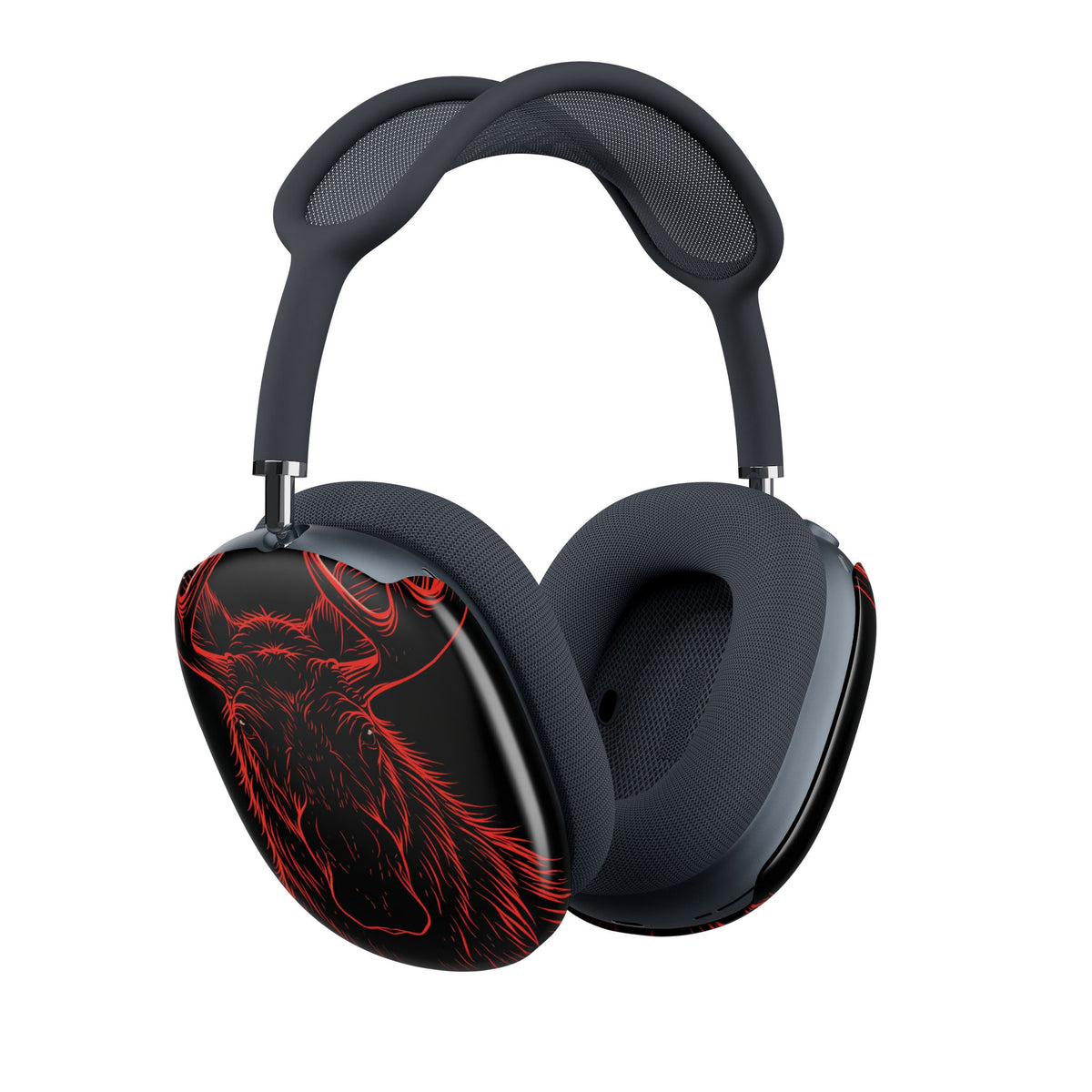 Nordic Moose Contour · Hard Case for AirPods Max · Red