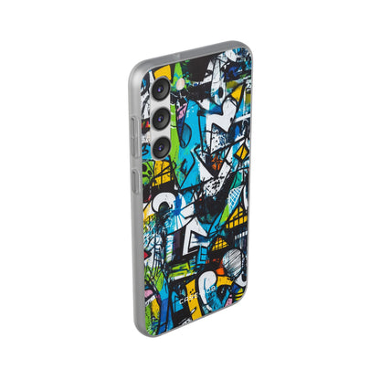 White Ripple Drift Samsung S23 Plus Case - Soft