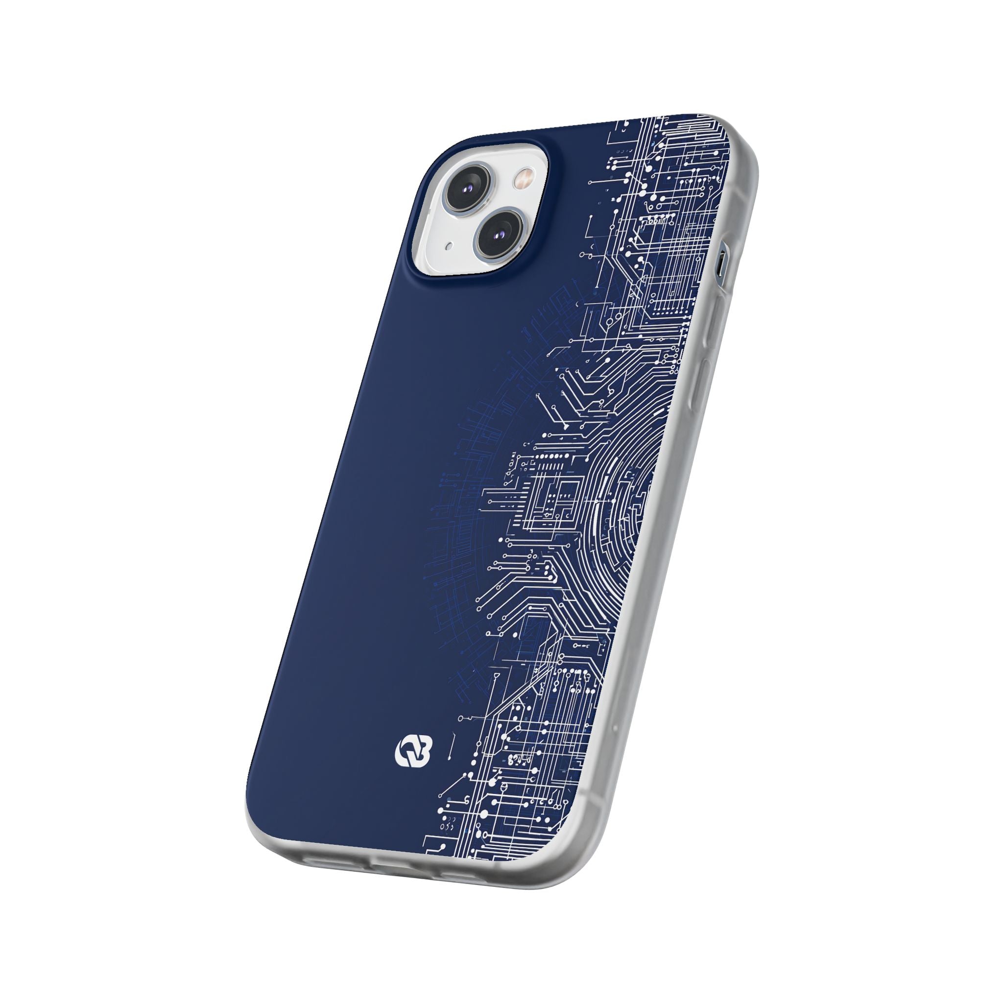 Blue Lite Phone Case for iPhone - Cobalt Circuit Logic