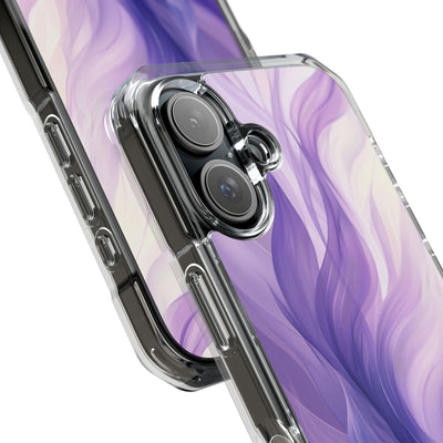 Amethyst Silk Waves · Impact Phone Case for iPhone · Magsafe