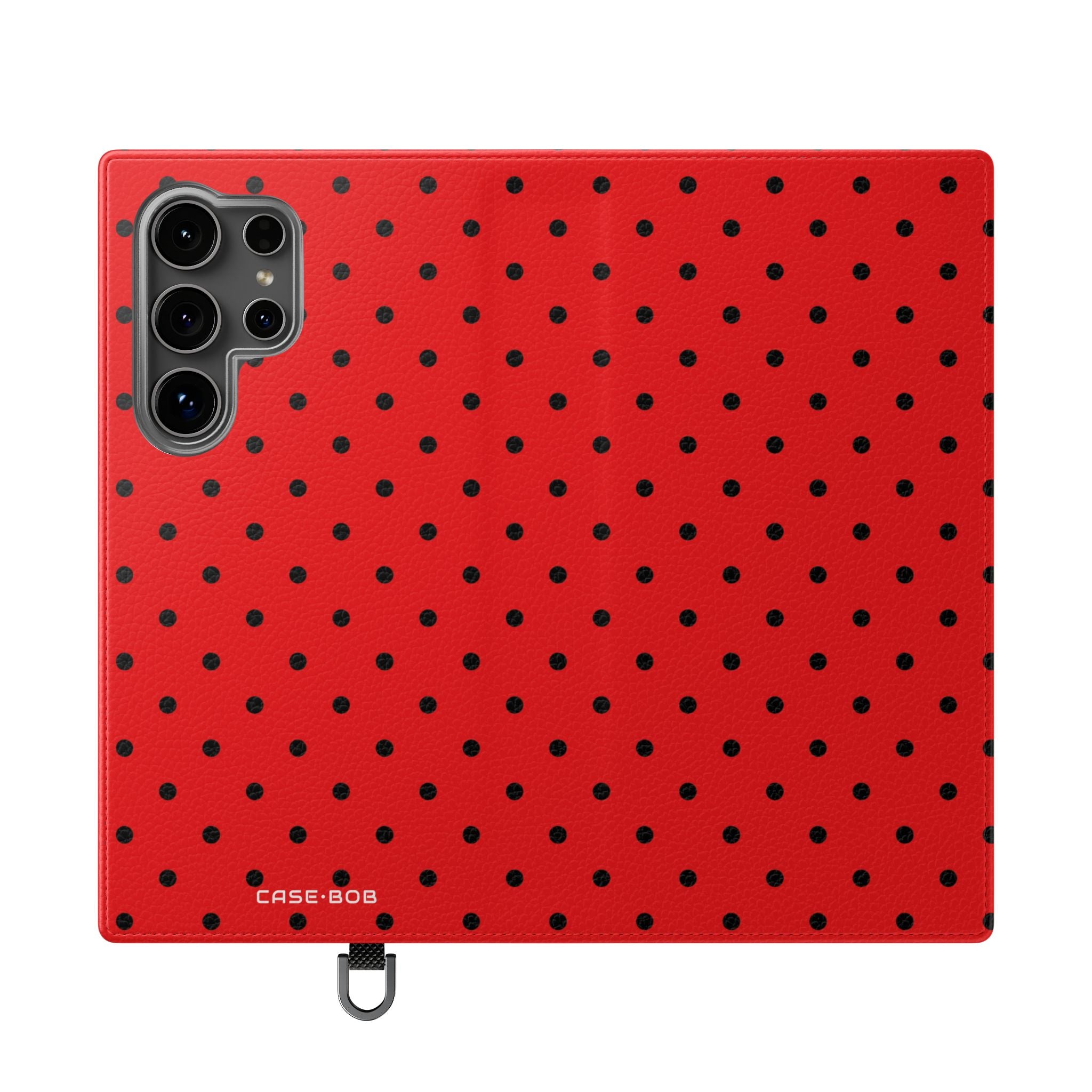 Black Dot Grid - Samsung S24 Ultra Case - Wallet