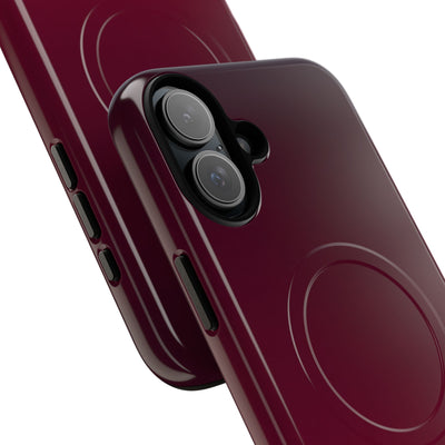 Bordeaux Spectrum · Tough 2.0 Magnetic Phone Case for iPhone · Red