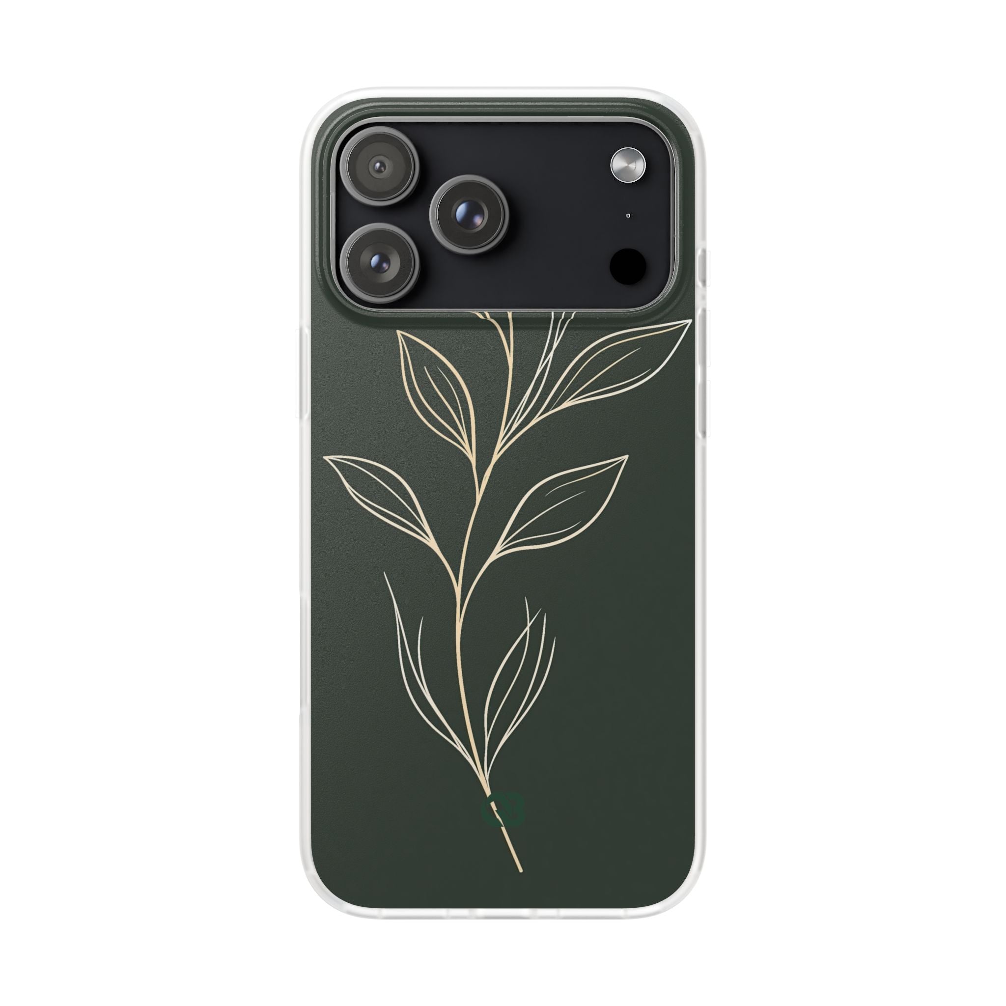 Green Lite Phone Case for iPhone - Deep Moss Willow