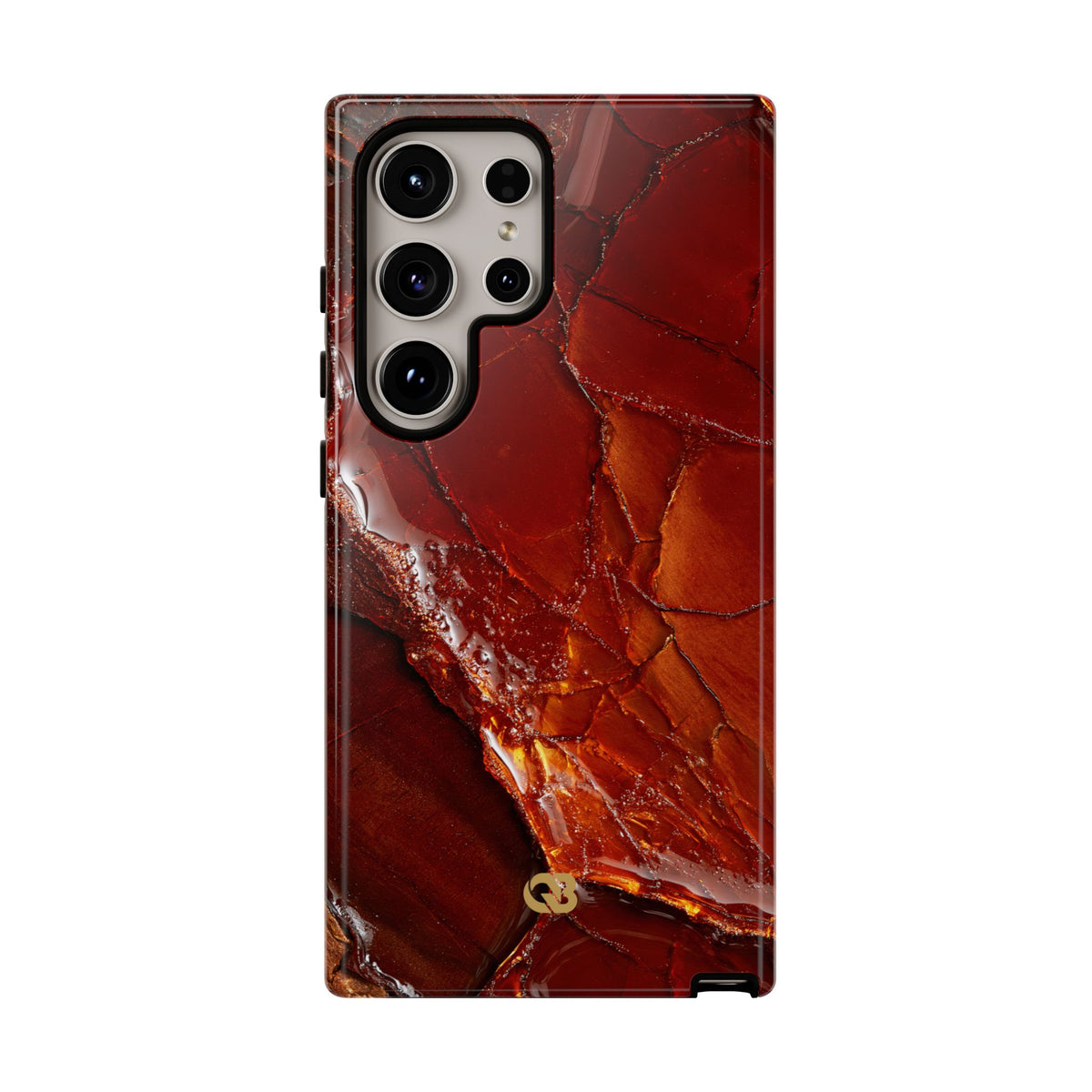 Amber Embrace · Tough Phone Case for Samsung · Brown