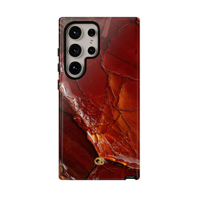 Amber Embrace · Tough Phone Case for Samsung · Brown