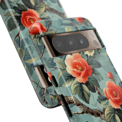 Coral Bloom Google Pixel 8 Pro Case - Tough