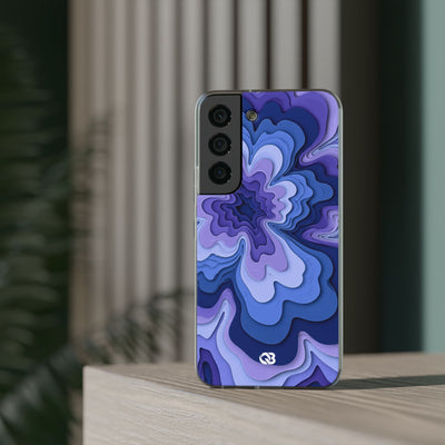 Periwinkle Strata Bloom · Lite Phone Case for Samsung · Purple