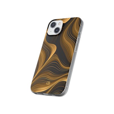 Gold Lite Phone Case for iPhone - Molten Copper Strands
