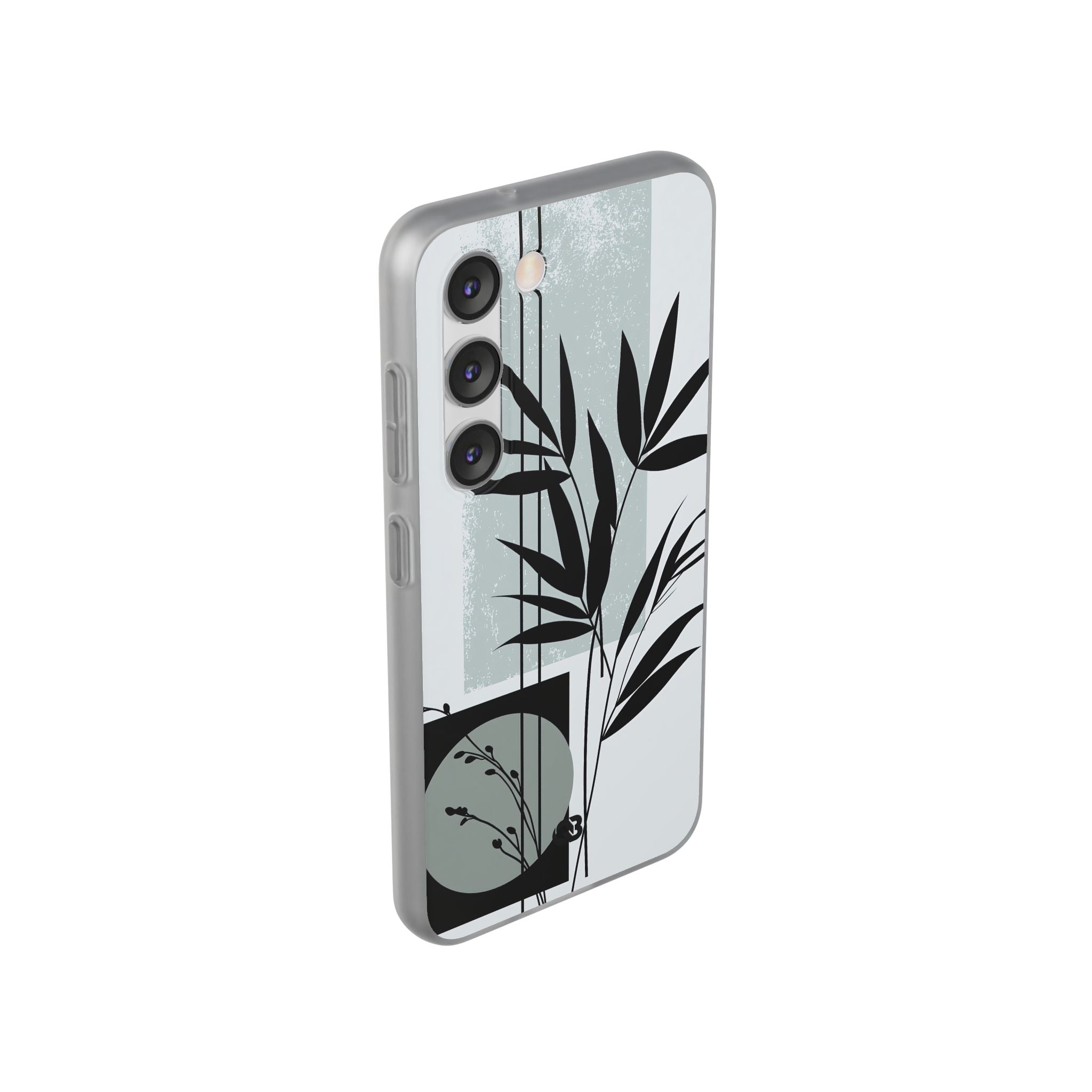 Grey Lite Phone Case for Samsung - Sage Bamboo Noir