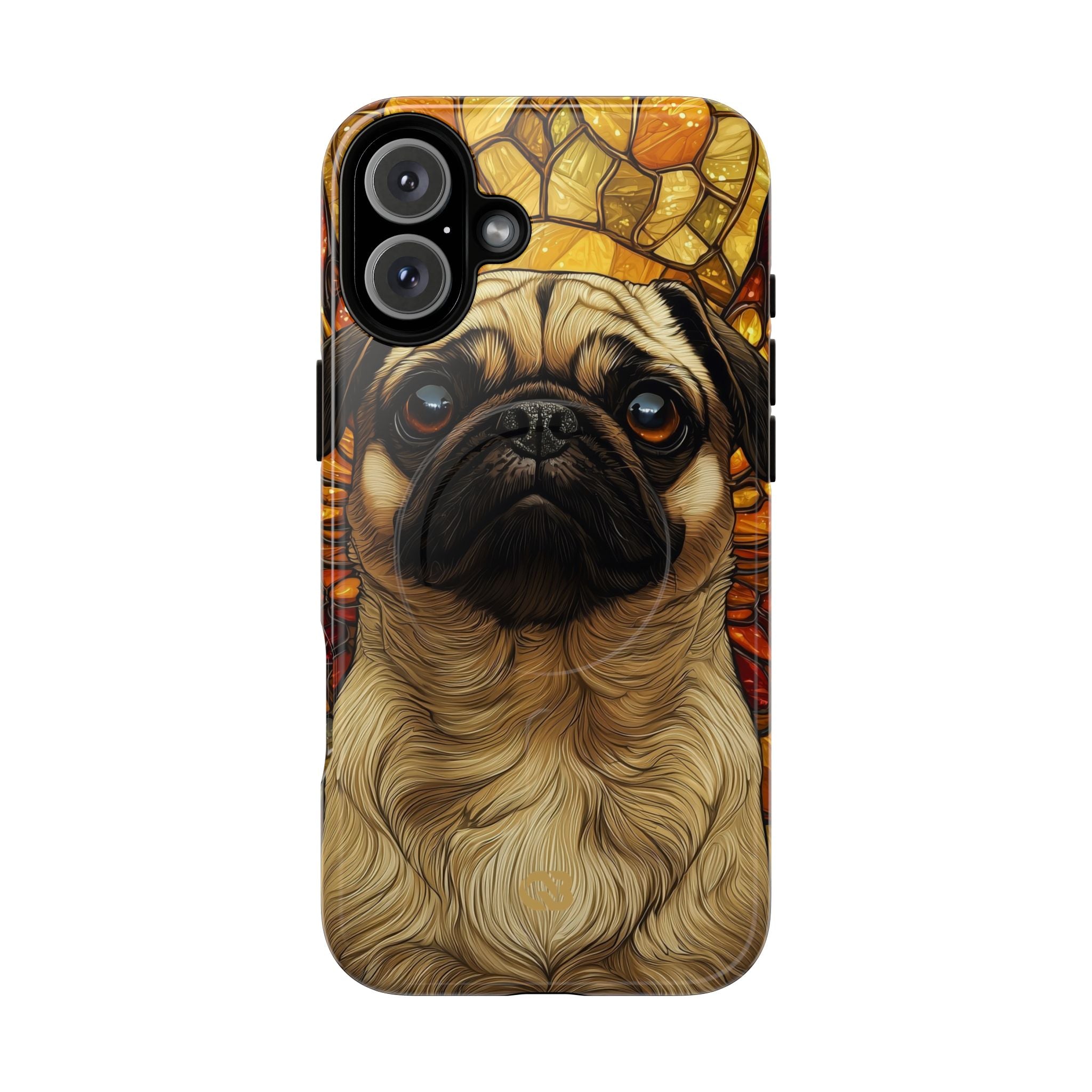 Amber Pug Divinità · Tough+ Custodia per iPhone · Magsafe