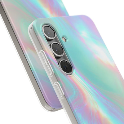 Prismatic Liquid Light · Lite Phone Case for Samsung · Teal