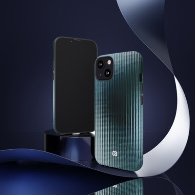 Linear Optic Refraction · Tough Phone Case for iPhone · Teal