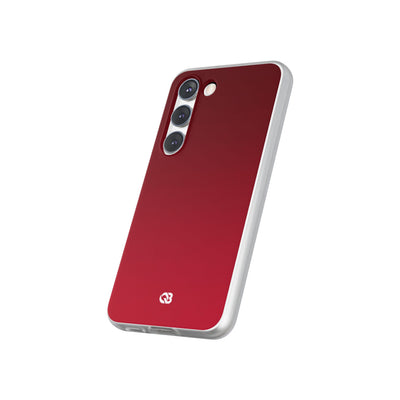 Red Lite Phone Case for Samsung - Crimson Velvet Fade