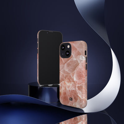 Rose Quartz Facet · Tough Phone Case for iPhone · Pink
