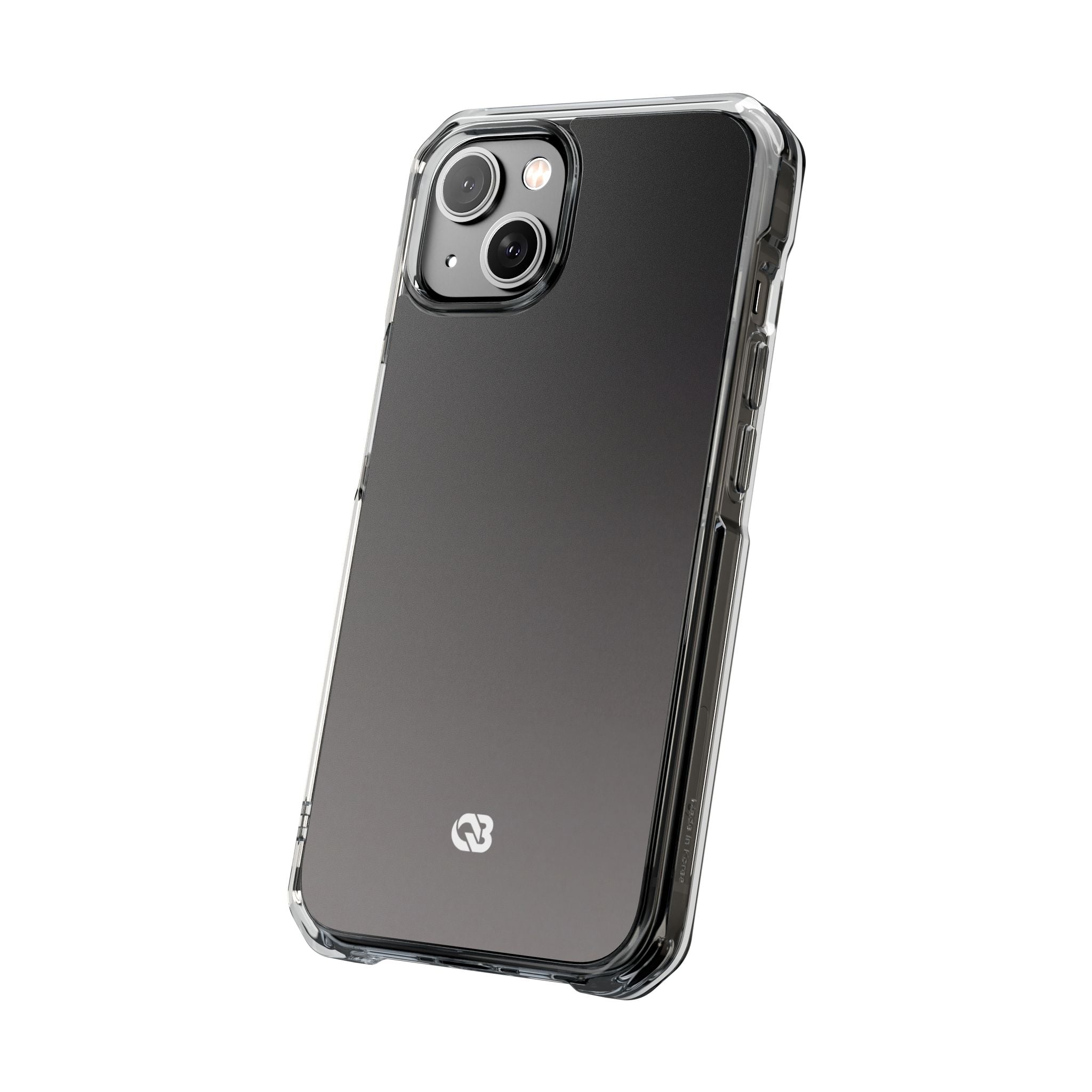 Grey Impact MagSafe Phone Case for iPhone - Obsidian Ash Fade