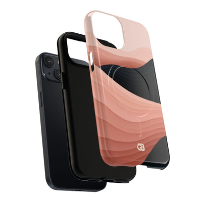 Pink Tough 2.0 Magsafe Phone Case for iPhone - Dune Shadow Layers