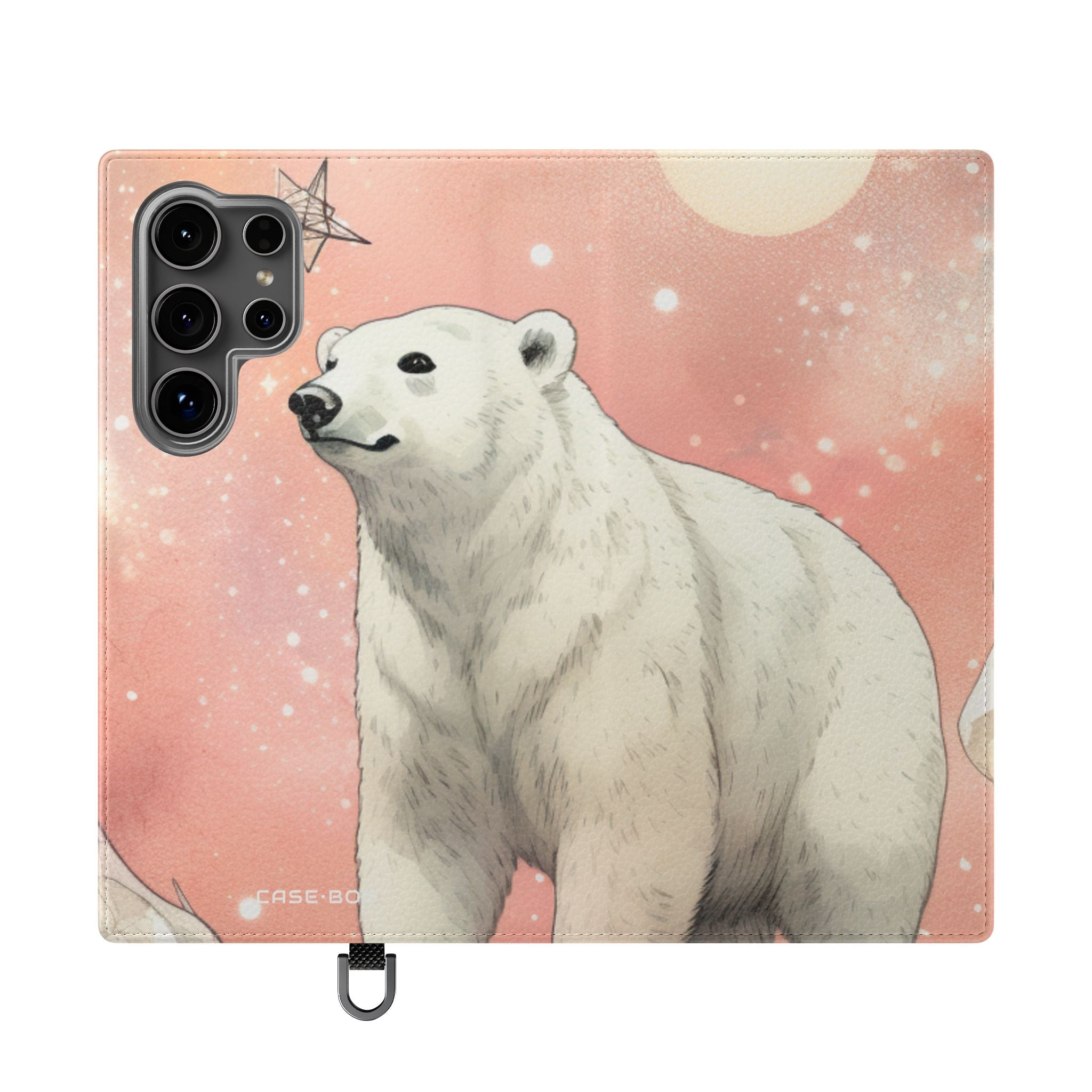 Polar Bear Nebula - Samsung S24 Ultra Case - Wallet