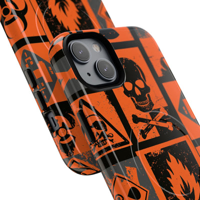 Urban Hazard · Tough 2.0 Magnetic Phone Case for iPhone · Orange