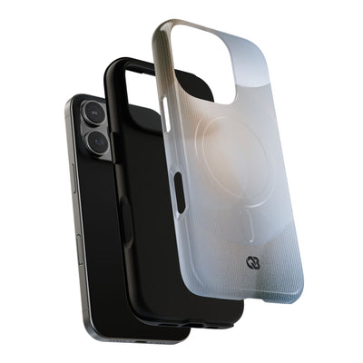 White Tough 2.0 Magsafe Phone Case for iPhone - Frosted Ribbed Sphere