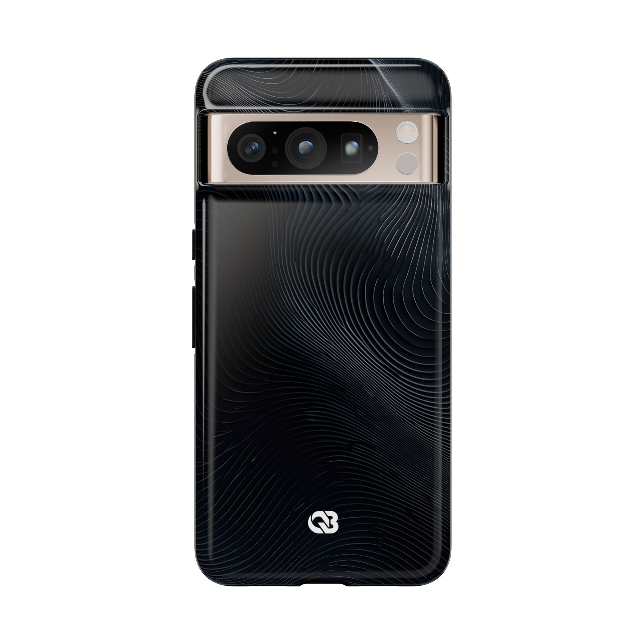 Black Tough Phone Case for Google Pixel - Obsidian Ridge Flux