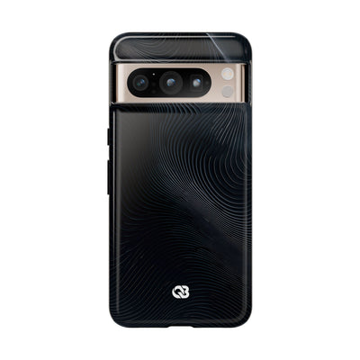 Black Tough Phone Case for Google Pixel - Obsidian Ridge Flux