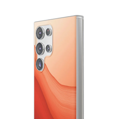 Terracotta Flow · Lite Phone Case for Samsung · Orange