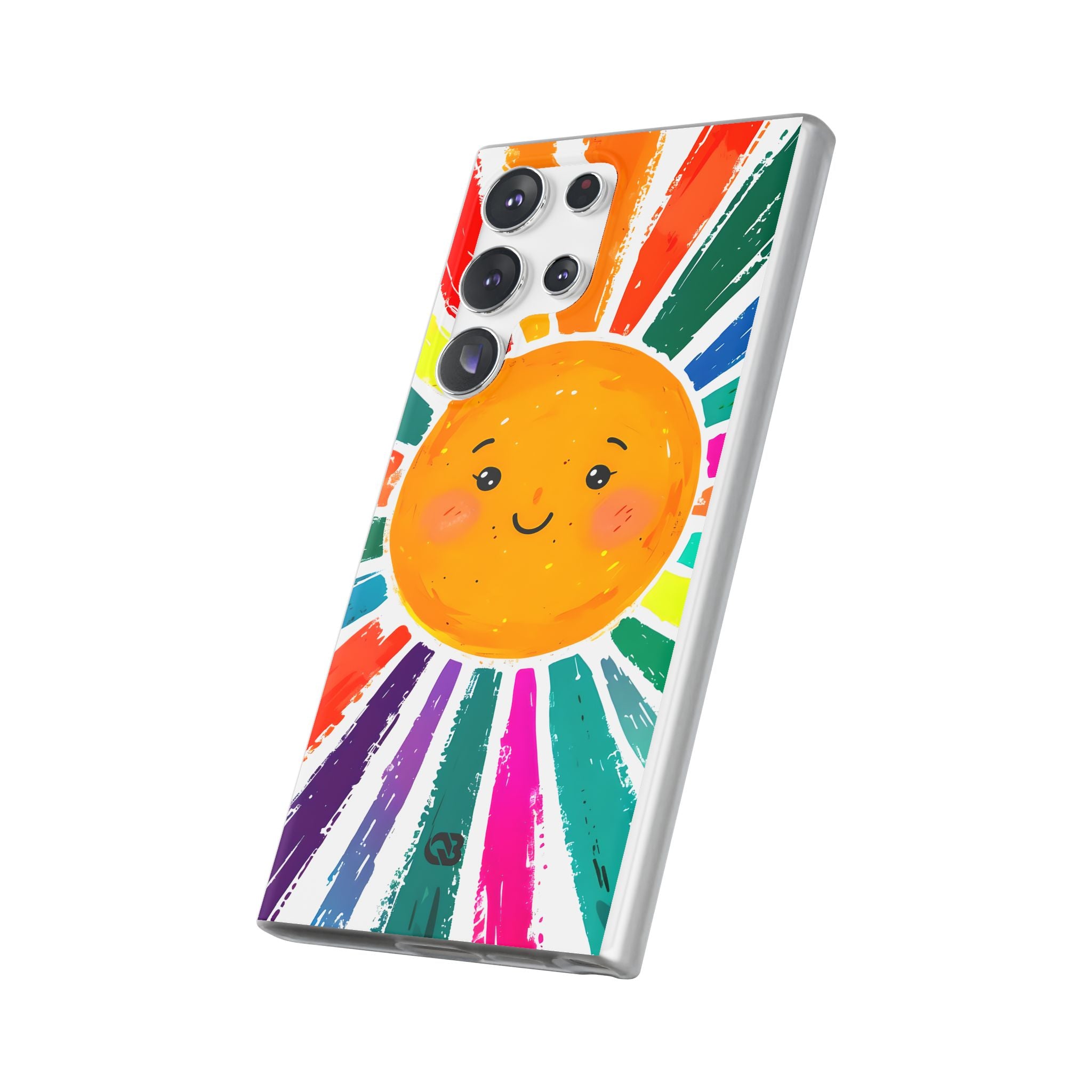 Vibrant Solar Smile · Soft Handyhülle für Samsung