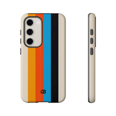 Retro Racing Stripes · Tough Custodia per Samsung