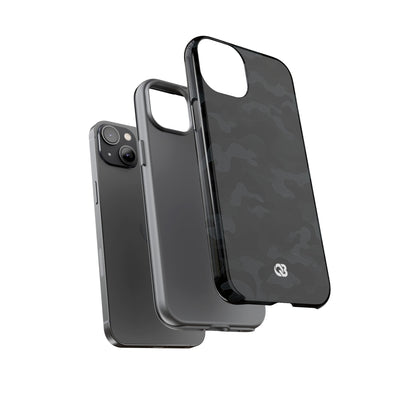 Blackout Urban Camo · Tough Phone Case for iPhone · Black
