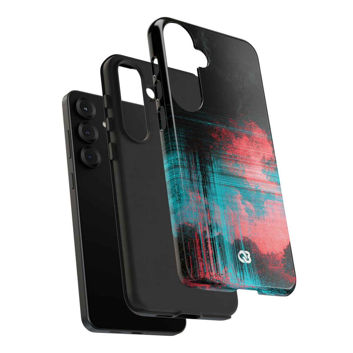Digital Signal Drift · Tough Phone Case for Samsung · Black