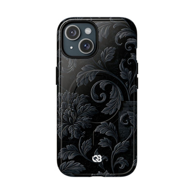 Obsidian Damask · Tough 2.0 Magnetic Phone Case for iPhone · Black