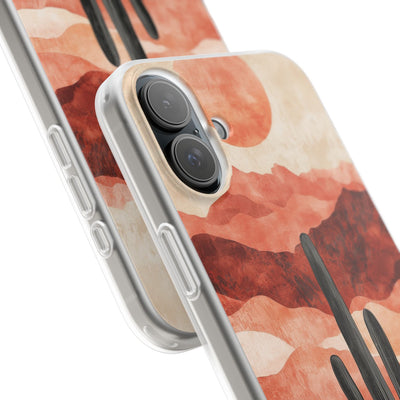 Terracotta Desert Sun · Soft Handyhülle für iPhone