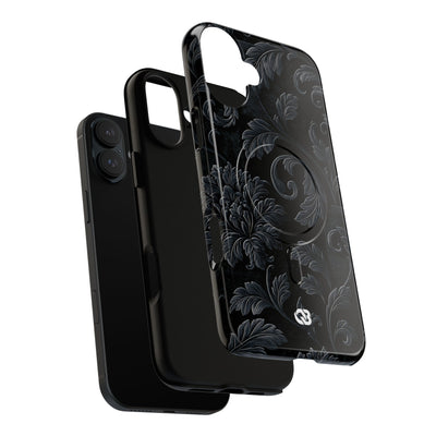 Obsidian Damask · Tough 2.0 Magnetic Phone Case for iPhone · Black