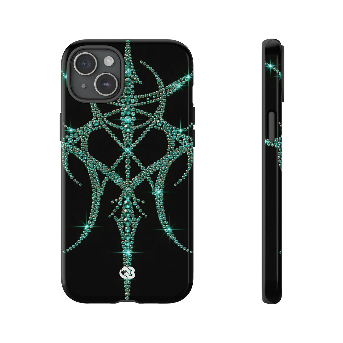Teal Cyber Sigil · Tough Phone Case for iPhone · Teal
