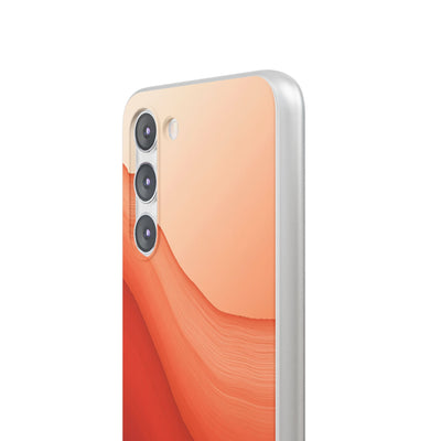 Terracotta Flow · Lite Phone Case for Samsung · Orange