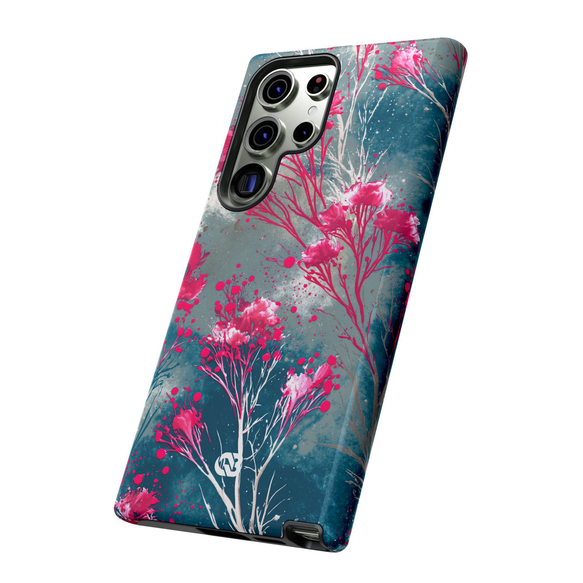 Cyber Blossom · Tough Phone Case for Samsung · Teal