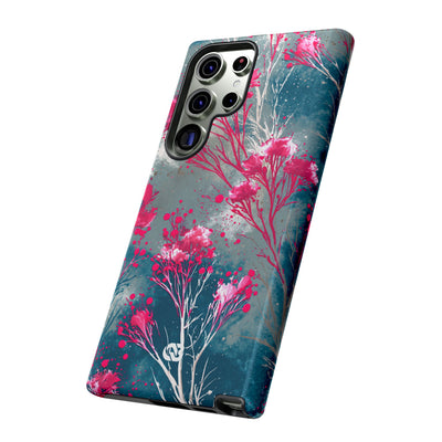 Cyber Blossom · Tough Phone Case for Samsung · Teal