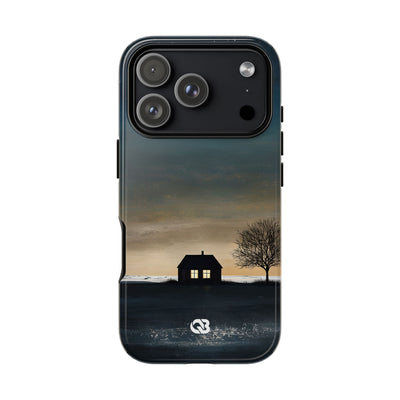 Midnight Cabin Glow · Tough Hoesje voor iPhone