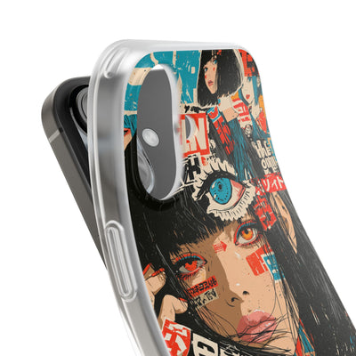 Shibuya Street Collage · Lite Phone Case for iPhone ·  Red