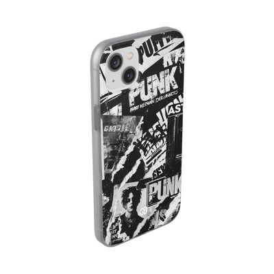 Underground Punk Collage · Lite Phone Case for iPhone ·  Black