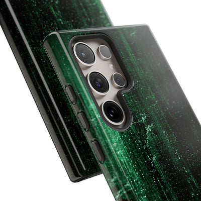 Emerald Void · Tough Phone Case for Samsung · Green