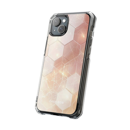 Honeycomb Glow iPhone 15 Plus Case - Impact