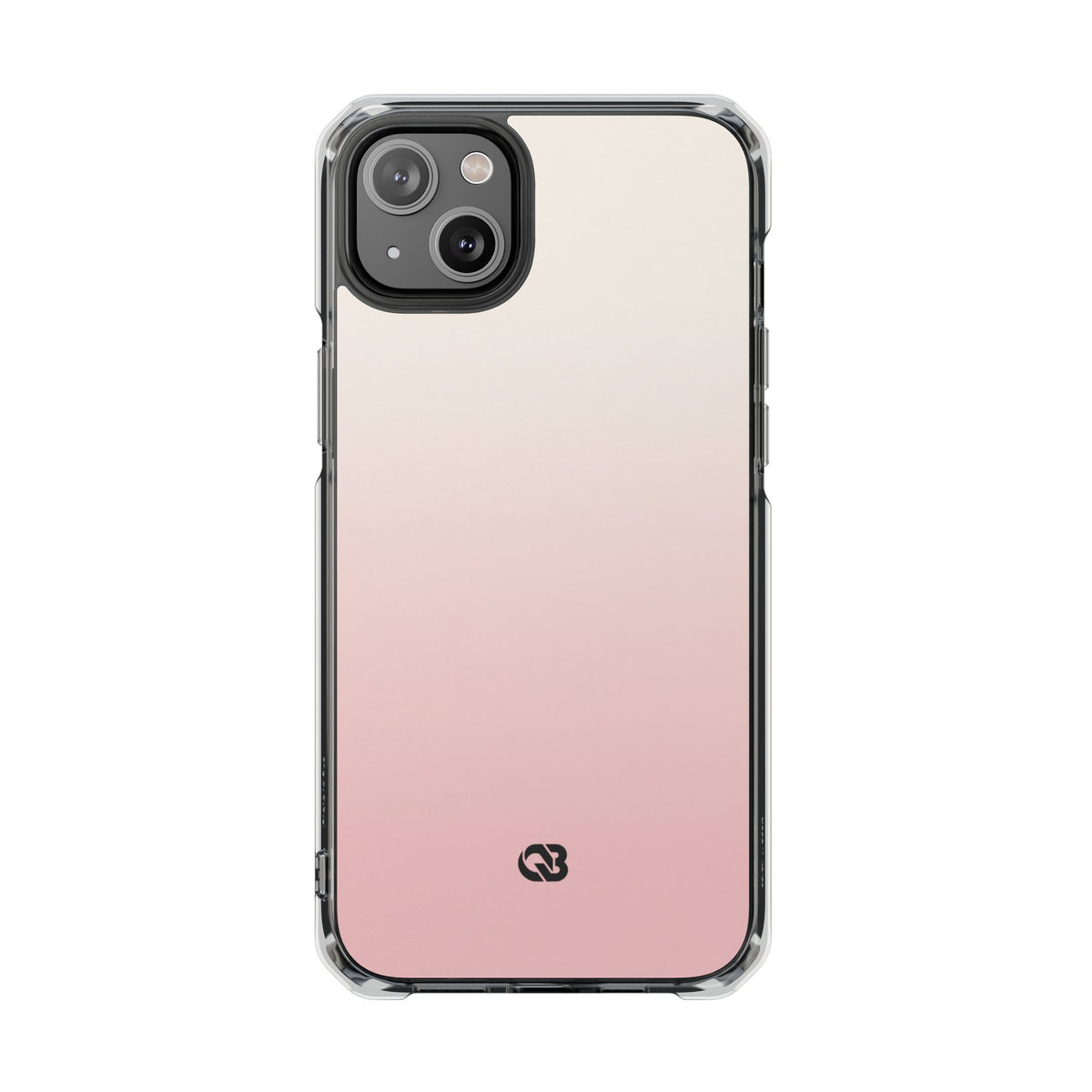 Blush Horizon · Clear Impact Magnetic Phone Case for iPhone ·  Pink