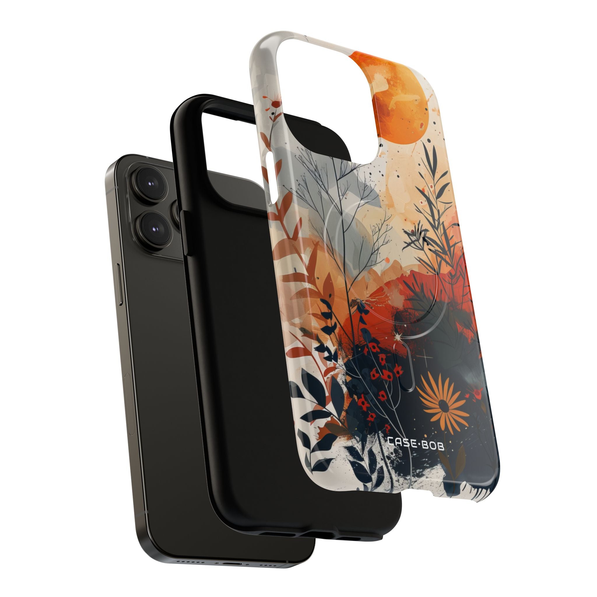 Orange Solstice iPhone 14 Pro Max Case - Tough+