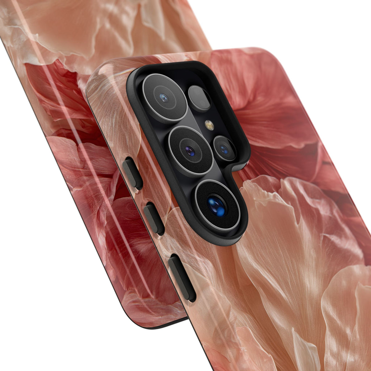 Blush Silk Bloom · Tough Phone Case for Samsung · Pink