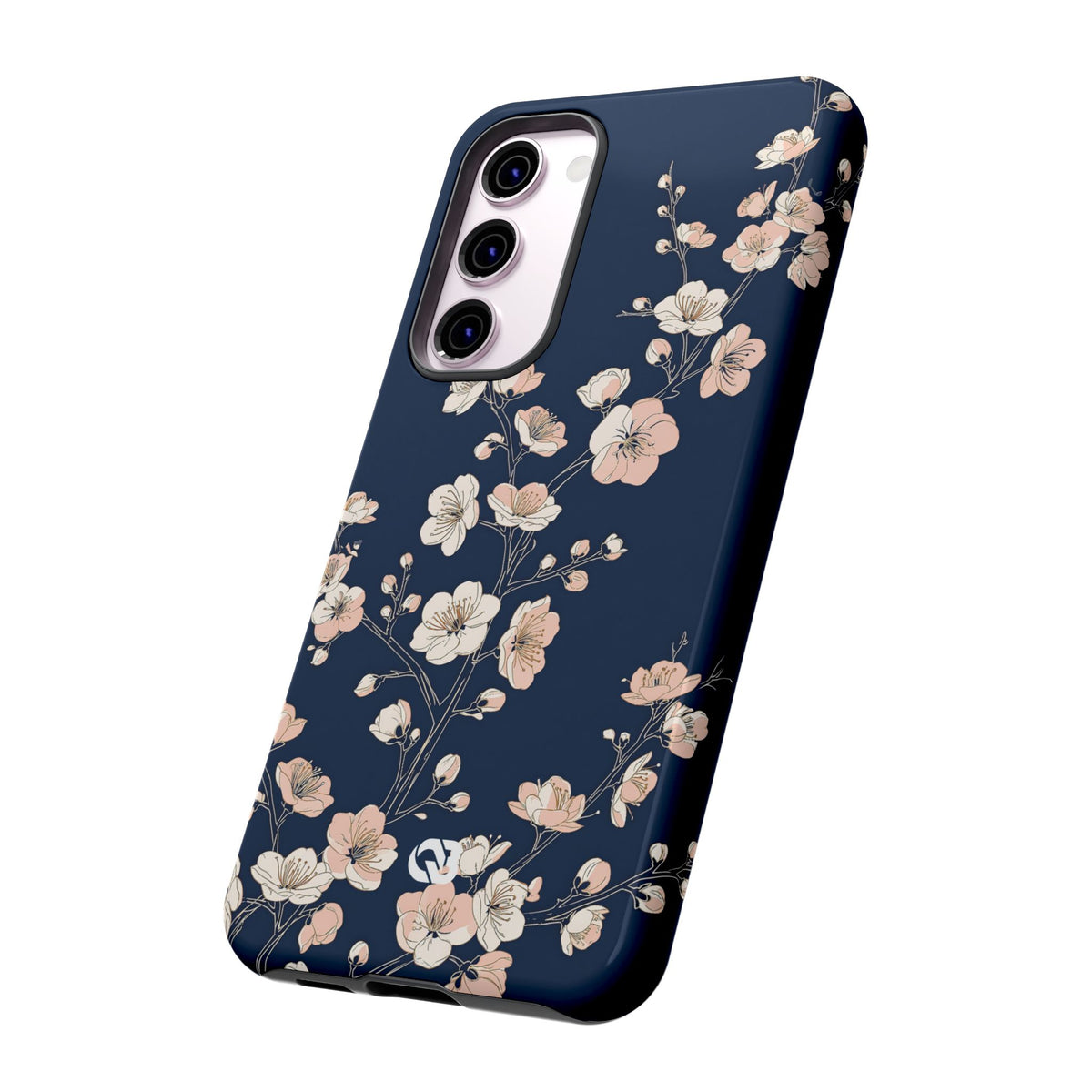Midnight Plum Blossom · Tough Phone Case for Samsung · Blue