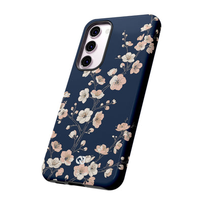 Midnight Plum Blossom · Tough Phone Case for Samsung · Blue