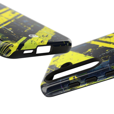 Acid Hazard · Tough Phone Case for Samsung · Yellow