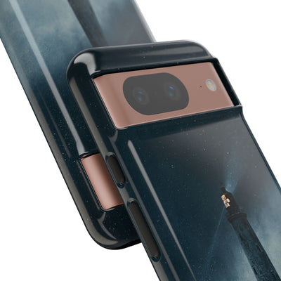 Nordic Coastal Beacon · Tough Phone Case for Pixel ·  Blue